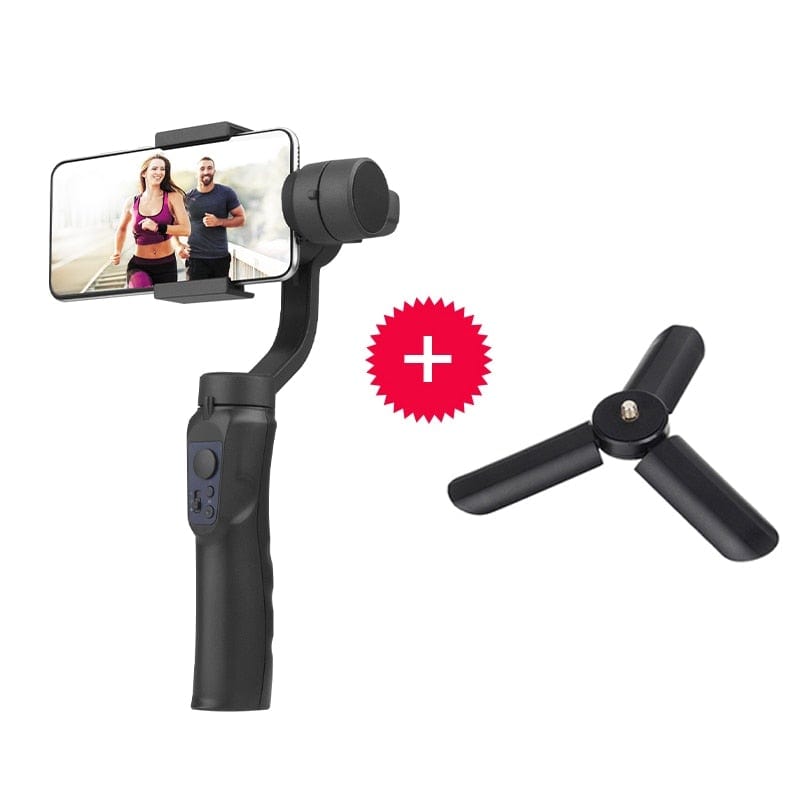 Gimbal H4 3 Axis USB Charging Video Record Support Universal Adjustable Direction Handheld Gimbal Smartphone Stabilizer Vlog - wirbe-welt.shop