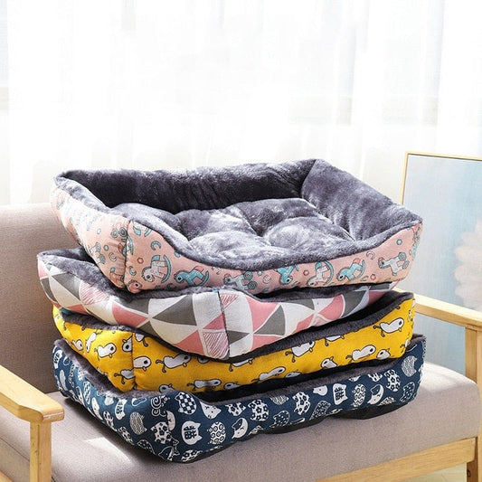 Pet Dog Bed Sofa Mats Pet Products Chiens Animals Accessories Dogs Basket Supplies For Large Medium Small House Cushion Cat Bed - wirbe-welt.shop