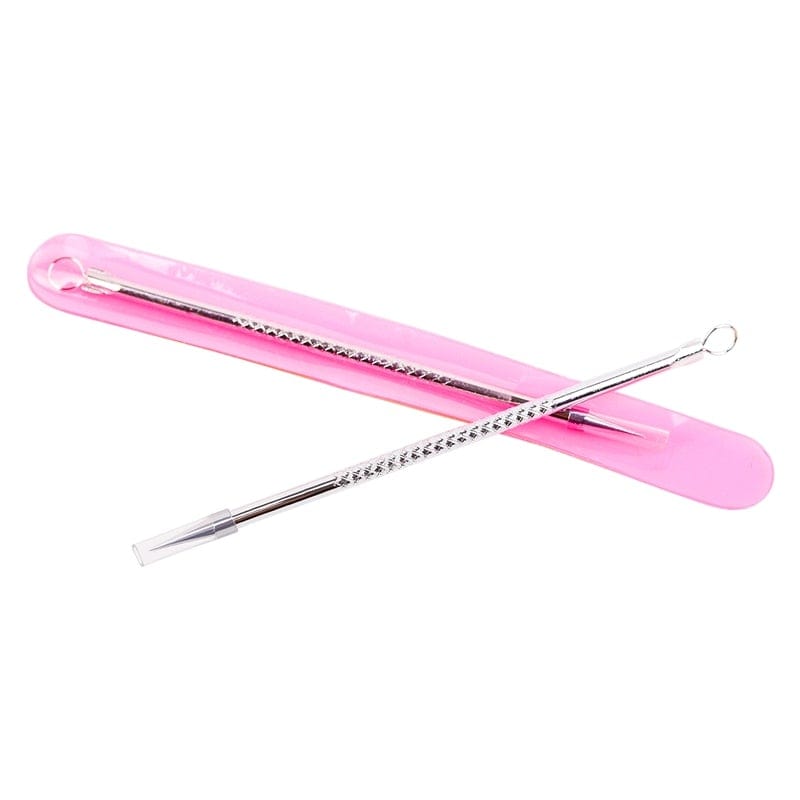 Hot Stainless Steel Blackhead Comedone Acne Blemish Extractor Remover Face Skin Care Pore Cleaner Needles Remove Tools - wirbe-welt.shop
