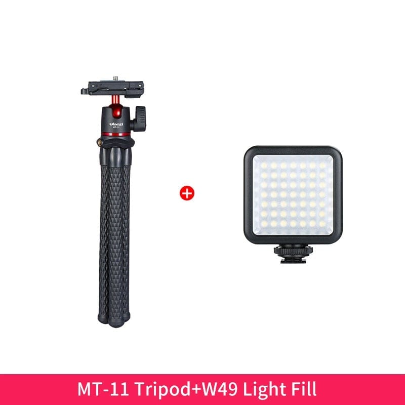 MT-11 Octopus Tripod for DSLR Camera Smartphone Magic Arm W Detachable Ballhead Hot Shoe Phone Clip - wirbe-welt.shop
