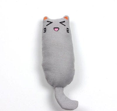 Katzen Spielzeug zum Krallen wetzen, beißen und jagen - Plüsch Spielzeug für Katze - wirbe-welt.shop