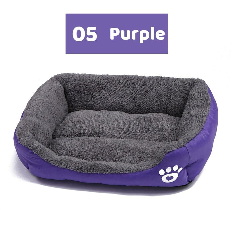 TLNY 19Colors Large Pet Cat Dog Bed Warm Cozy Dog House Soft Fleece Nest Dog Baskets Mat Waterproof Kennel Chew Proof Dog Bed - wirbe-welt.shop
