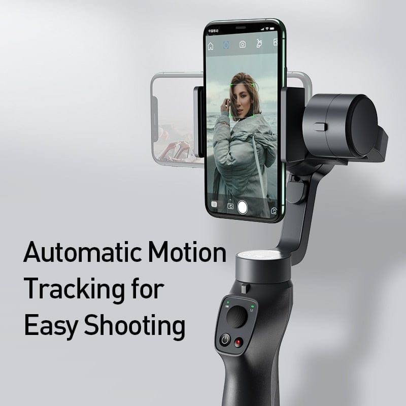Baseus 3-Axis Handheld Gimbal Wireless Bluetooth Phone Gimbal Stabilizer for iPhone Tripod Gimbal Smartphone Stabilizer Gimbal - wirbe-welt.shop