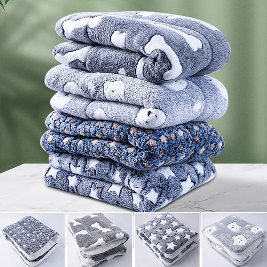 Plush Dog Cat Mat Soft  Blanket Dog Pet  Blanket Bed Accessories Pet Supplies Keep Warm In Winter Soft Pet Soft Blanket - wirbe-welt.shop