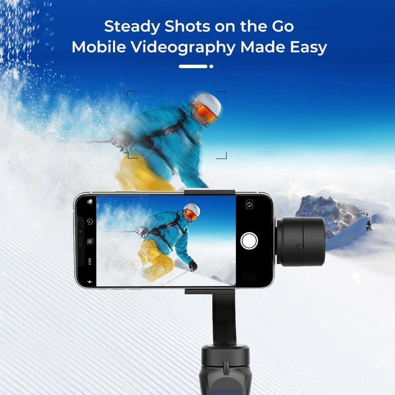 Gimbal H4 3 Axis USB Charging Video Record Support Universal Adjustable Direction Handheld Gimbal Smartphone Stabilizer Vlog - wirbe-welt.shop