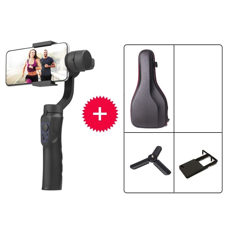 Gimbal H4 3 Axis USB Charging Video Record Support Universal Adjustable Direction Handheld Gimbal Smartphone Stabilizer Vlog - wirbe-welt.shop