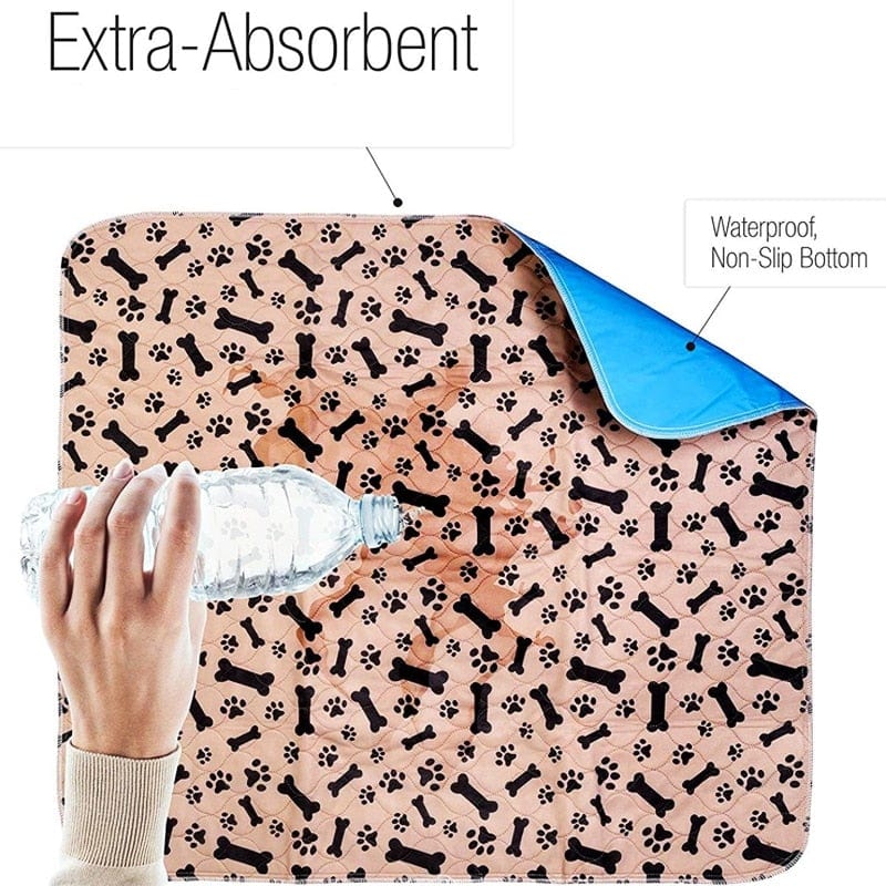 Dropshipping Waterproof Reusable Dog Bed Mats Dog Urine Pad Puppy Pee Fast Absorbing Pad Rug for Pet Sleep Soft Carpet Blanket - wirbe-welt.shop