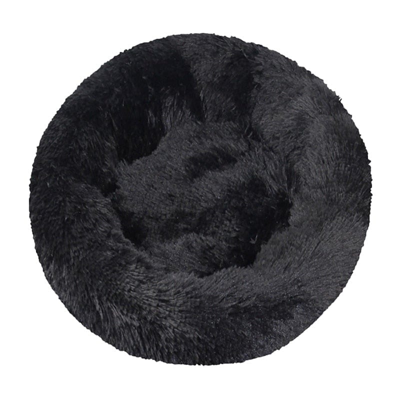 Long Plush Dog Bed Cushion Large Dogs Bed House Pet Round Cushion Bed Pet Kennel Super Soft Fluffy Comfortable for Cat Dog House - wirbe-welt.shop