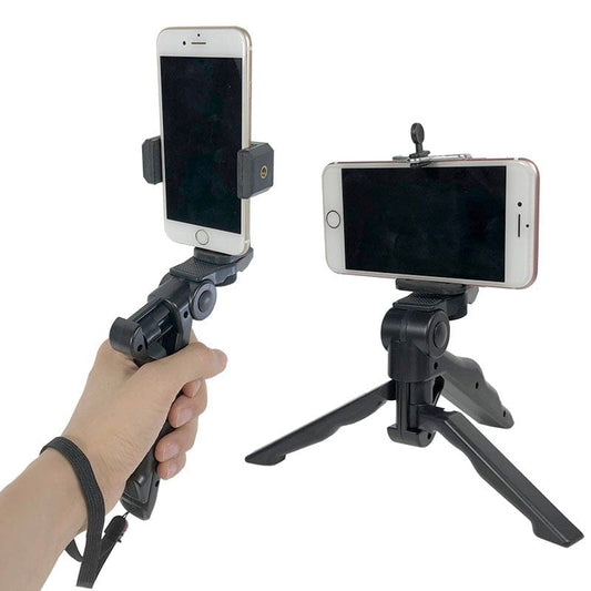 Desktop Live Mobile Phone Bracket Tripod Handheld Holder for GoPro Sports Action Camera for iPhone Samsung Smartphone Accessory - wirbe-welt.shop