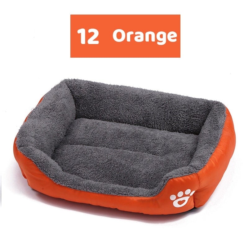 TLNY 19Colors Large Pet Cat Dog Bed Warm Cozy Dog House Soft Fleece Nest Dog Baskets Mat Waterproof Kennel Chew Proof Dog Bed - wirbe-welt.shop