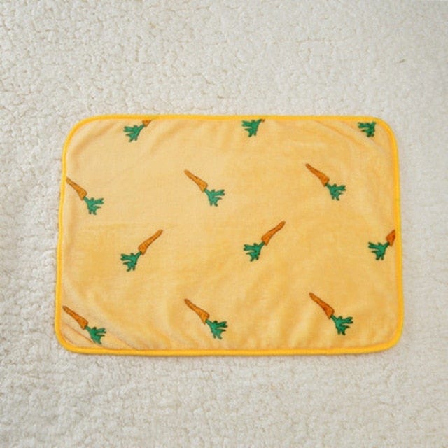 Soft flannel pet dog blanket cartoon print cat and dog bed sheet warm and comfortable pet blanket universal warm pet supplies - wirbe-welt.shop