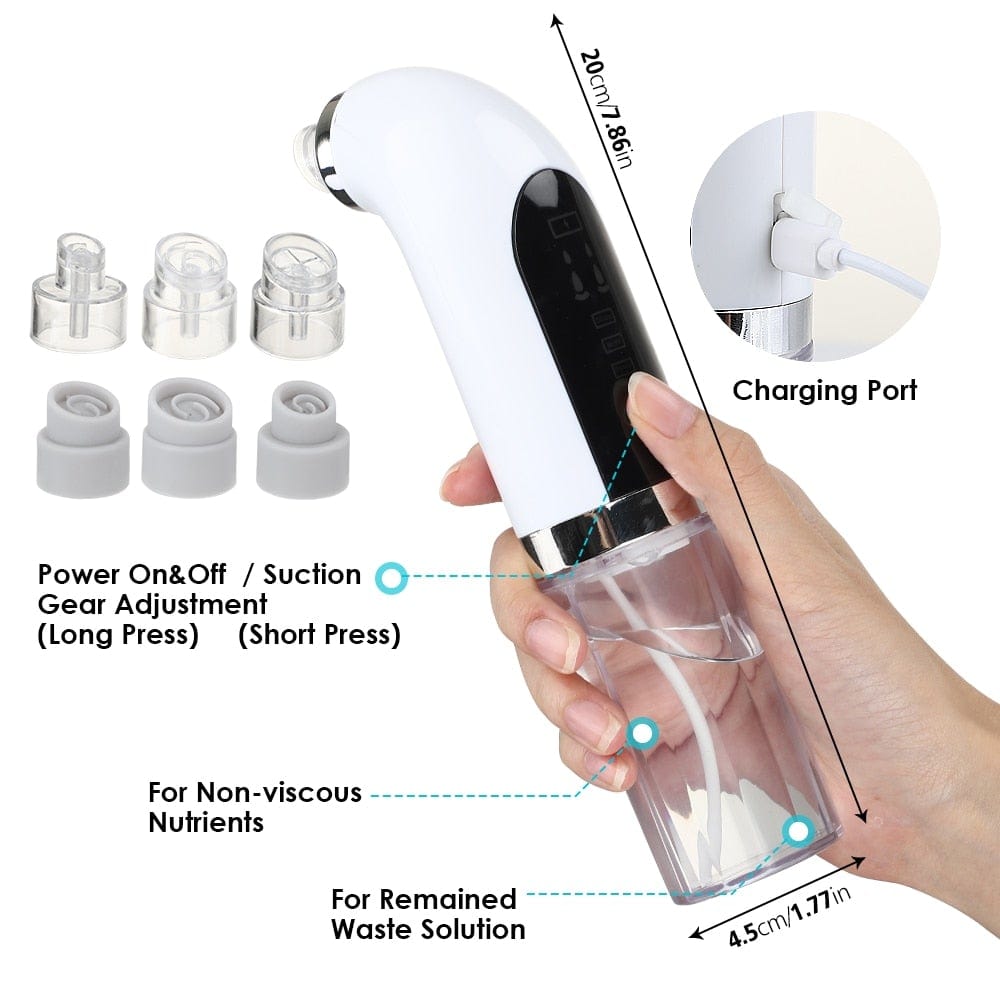 Blackhead Remover Pore Cleaner Vacuum Suction Acne Remover Pimple Black Dot Removal Facial Cleaning Beauty Tools Face Skin Care - wirbe-welt.shop