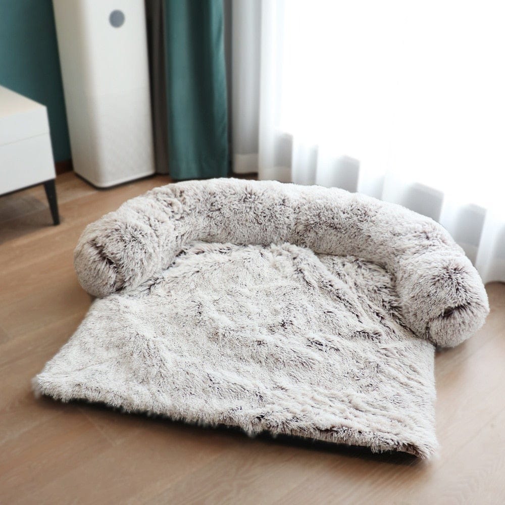 Removable Plush Pet Dog Bed Sofa for Large Dogs House Mat Kennel Winter Warm Cat Bed Pad Washable Dog Cushion Blanket Sofa Cover - wirbe-welt.shop