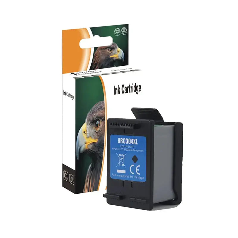 HP Tinte DC 304XL*R (Tintenstandsanzeige) - Schwarz