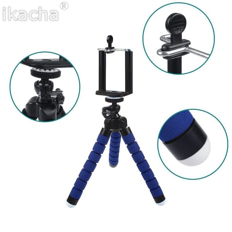 Tripods Tripod for Phone Mobile Camera Holder Clip Smartphone Monopod Tripe Stand Octopus Mini Tripod Stativ for Phone - wirbe-welt.shop