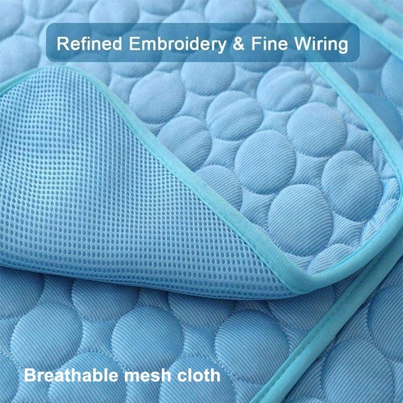 Dog Mat Cooling Summer Pad Mat For Dogs Cat Blanket Sofa Breathable Pet Dog Bed Summer Washable For Small Medium Large Dogs Car - wirbe-welt.shop