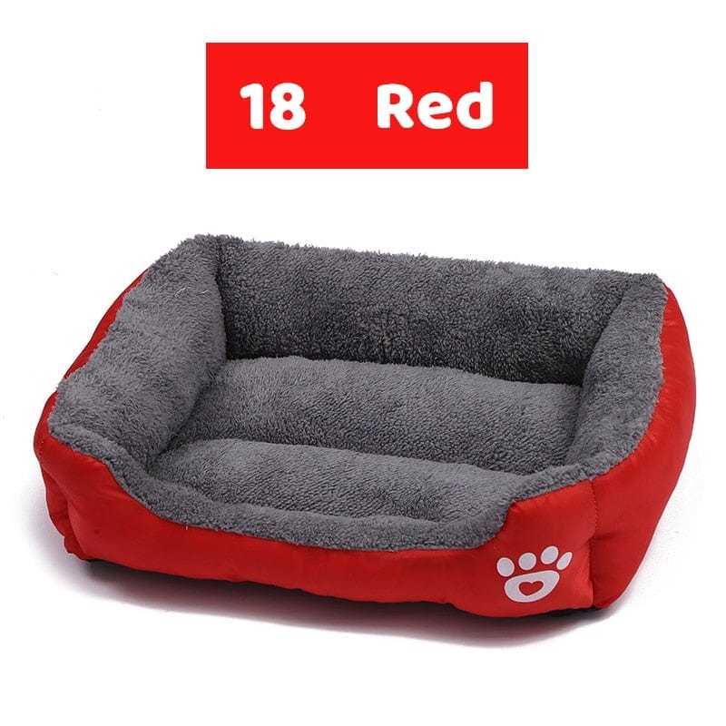 Kuscheliges Hundebett - in viele Grössen und Farben - wasserdichte Unterseite - wirbe-welt.shop