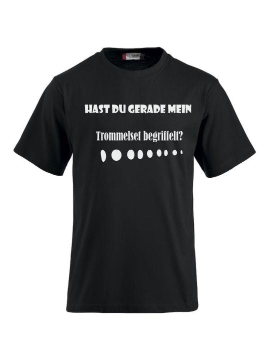 Hast Du gerade mein Trommelset begriffelt?