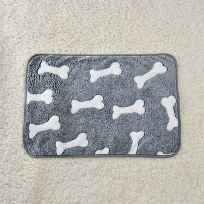 Soft flannel pet dog blanket cartoon print cat and dog bed sheet warm and comfortable pet blanket universal warm pet supplies - wirbe-welt.shop