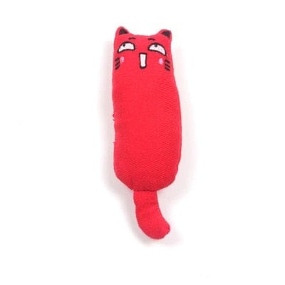 Katzen Spielzeug zum Krallen wetzen, beißen und jagen - Plüsch Spielzeug für Katze - wirbe-welt.shop