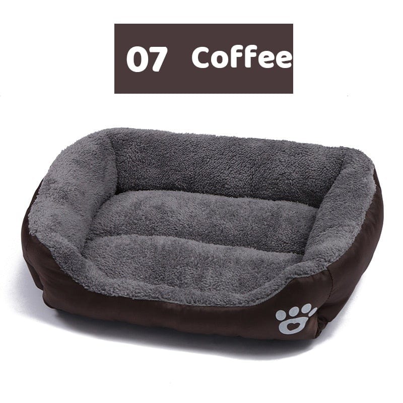 Kuscheliges Hundebett - in viele Grössen und Farben - wasserdichte Unterseite - wirbe-welt.shop