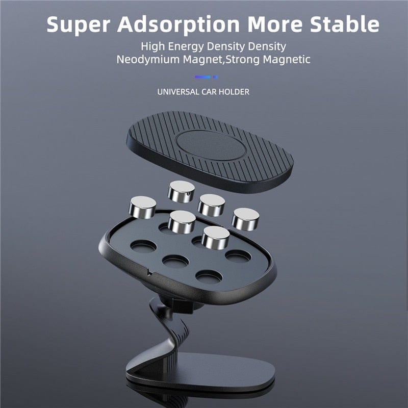 USLION Universal Magnetic Car Phone Holder Stand in Car For iPhone 11 Samsung GPS Magnet Air Vent Mount Cell Mobile Phone Holder - wirbe-welt.shop