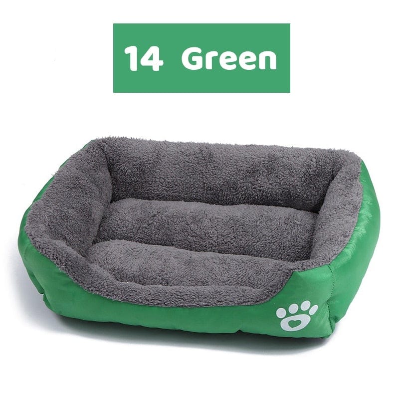 TLNY 19Colors Large Pet Cat Dog Bed Warm Cozy Dog House Soft Fleece Nest Dog Baskets Mat Waterproof Kennel Chew Proof Dog Bed - wirbe-welt.shop