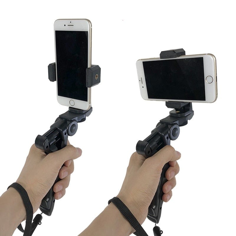 Desktop Live Mobile Phone Bracket Tripod Handheld Holder for GoPro Sports Action Camera for iPhone Samsung Smartphone Accessory - wirbe-welt.shop