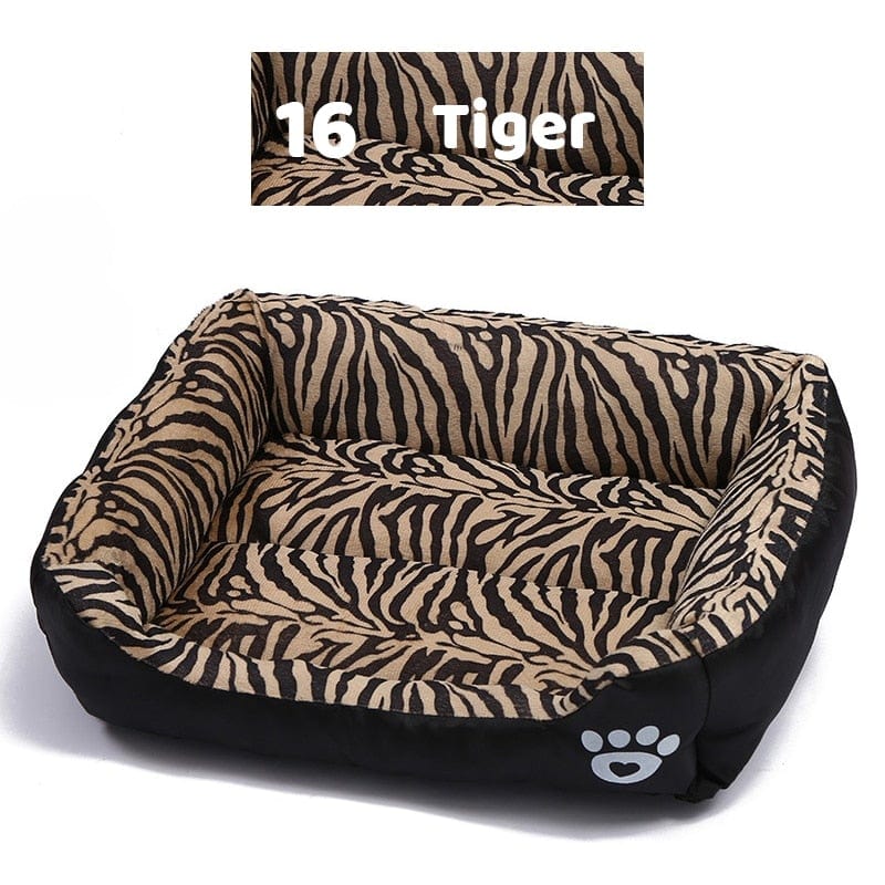 Kuscheliges Hundebett - in viele Grössen und Farben - wasserdichte Unterseite - wirbe-welt.shop