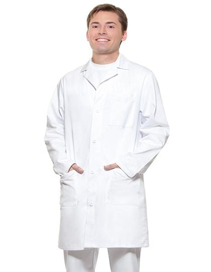 Medizinische Berufsbekleidung- Herrenmantel Basic 100 - wirbe-welt.shop