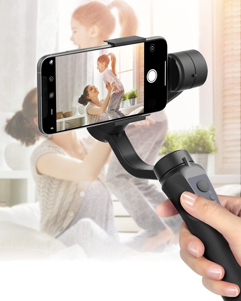 Gimbal H4 3 Axis USB Charging Video Record Support Universal Adjustable Direction Handheld Gimbal Smartphone Stabilizer Vlog - wirbe-welt.shop