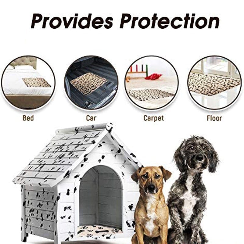 Dropshipping Waterproof Reusable Dog Bed Mats Dog Urine Pad Puppy Pee Fast Absorbing Pad Rug for Pet Sleep Soft Carpet Blanket - wirbe-welt.shop