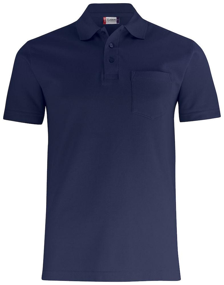 Unisex Poloshirt mit Brusttasche-Basic Polo Pocket - wirbe-welt.shop