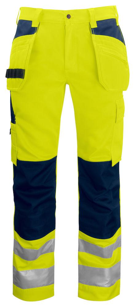 Projob Herren Warnschutzhose aus Polyester-Baumwoll-Mischgewebe - wirbe-welt.shop