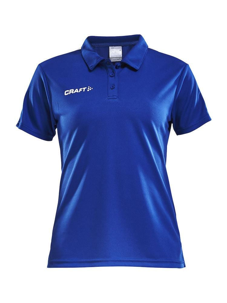 CRAFT PROGRESS POLO PIQUE WMN BLACK/WHITE 2XL - wirbe-welt.shop