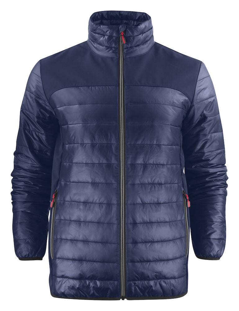 Wattierte Steppjacke für Herren - Printer Expedition - wirbe-welt.shop