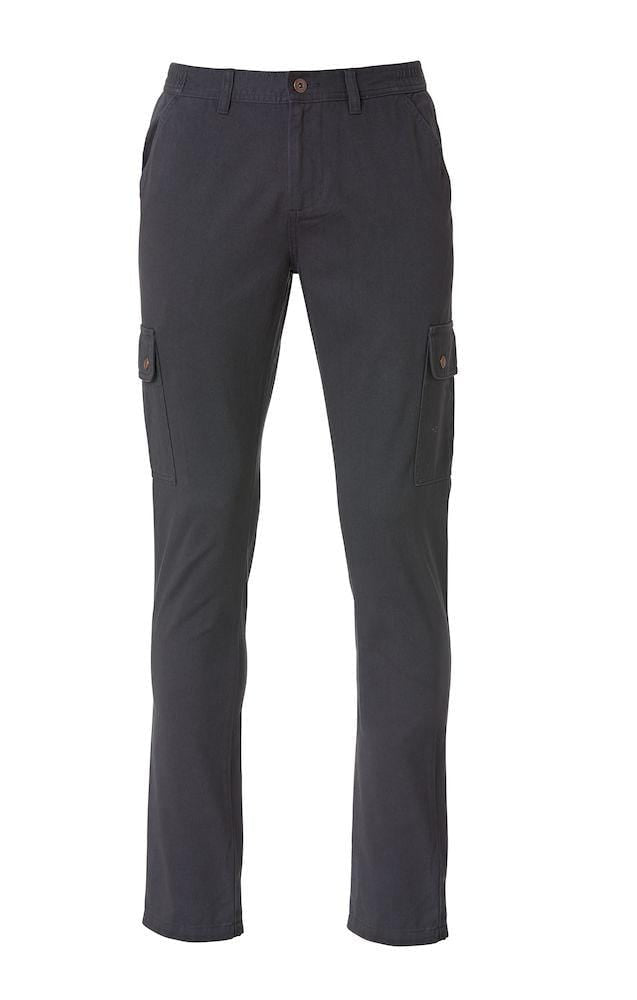 Clique Unisex Hose in Baumwoll Twill mit geraden Beinen-Cargo Pocket - wirbe-welt.shop