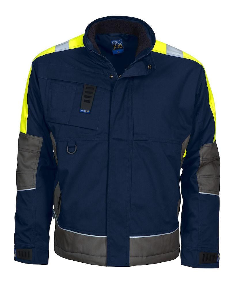 Gefütterte Warnschutzjacke für Herren von Projob - wirbe-welt.shop