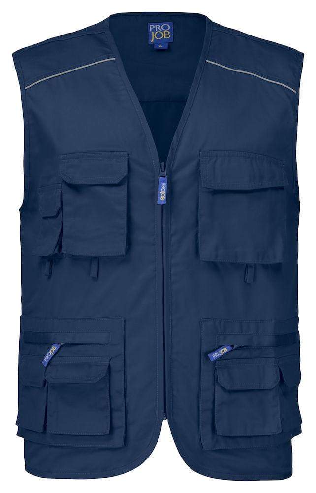 Projob Herren Fischer Weste mit vielen Taschen - wirbe-welt.shop