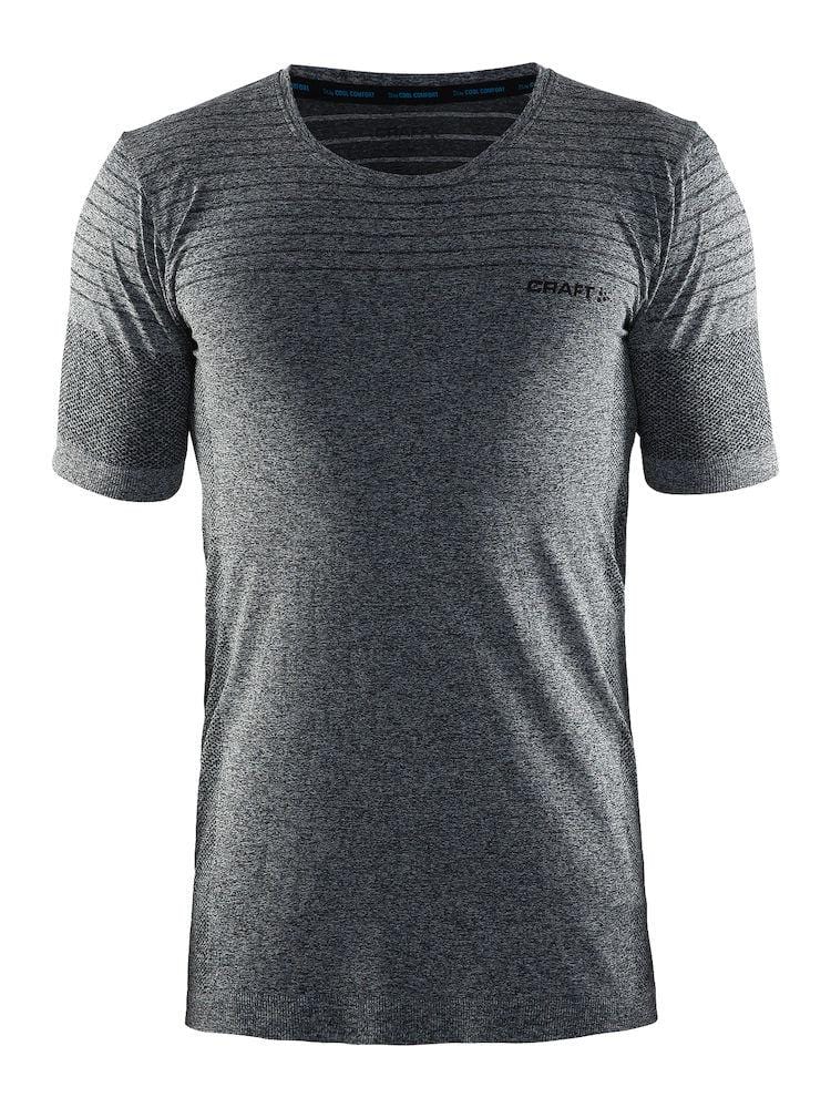 COOL COMFORT RN SS MEN BLACK MEL 3XL - wirbe-welt.shop