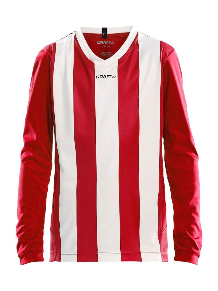 CRAFT PROGRESS JERSEY STRIPE BLACK/COBOLT 158/164 - wirbe-welt.shop