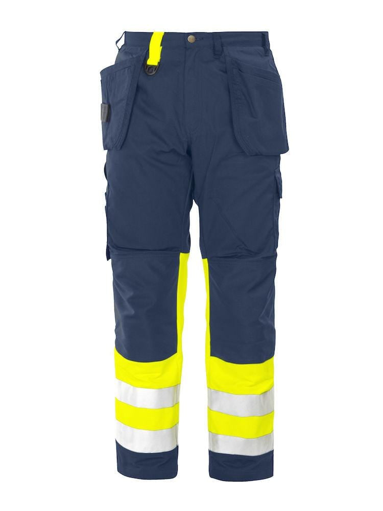 6502 ARBEITSHOSE MIT KNIEVERSTARKUNG UND HANGETASCHEN EN ISO 20471 KLASSE 1 - wirbe-welt.shop