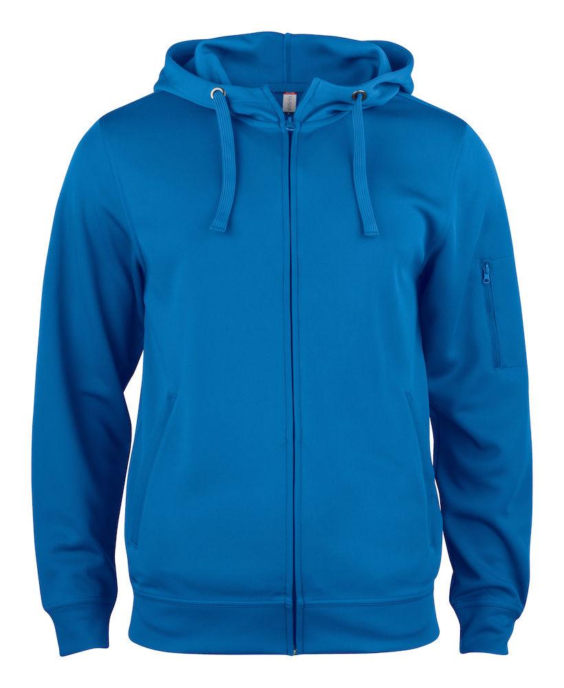 Basic Active Hoodie Full Zip für Herren - wirbe-welt.shop