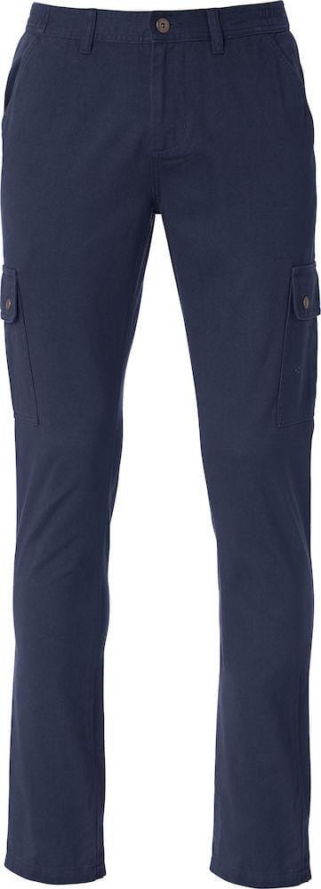 Clique Unisex Hose in Baumwoll Twill mit geraden Beinen-Cargo Pocket - wirbe-welt.shop