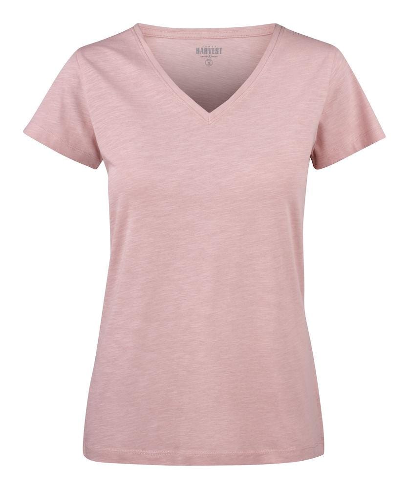 Modernes T-Shirt mit V-Neck  für Damen - wirbe-welt.shop