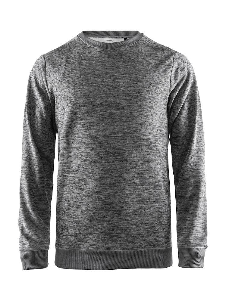 EMOTION CREW SWEATSHIRT MEN BLACK 4XL - wirbe-welt.shop