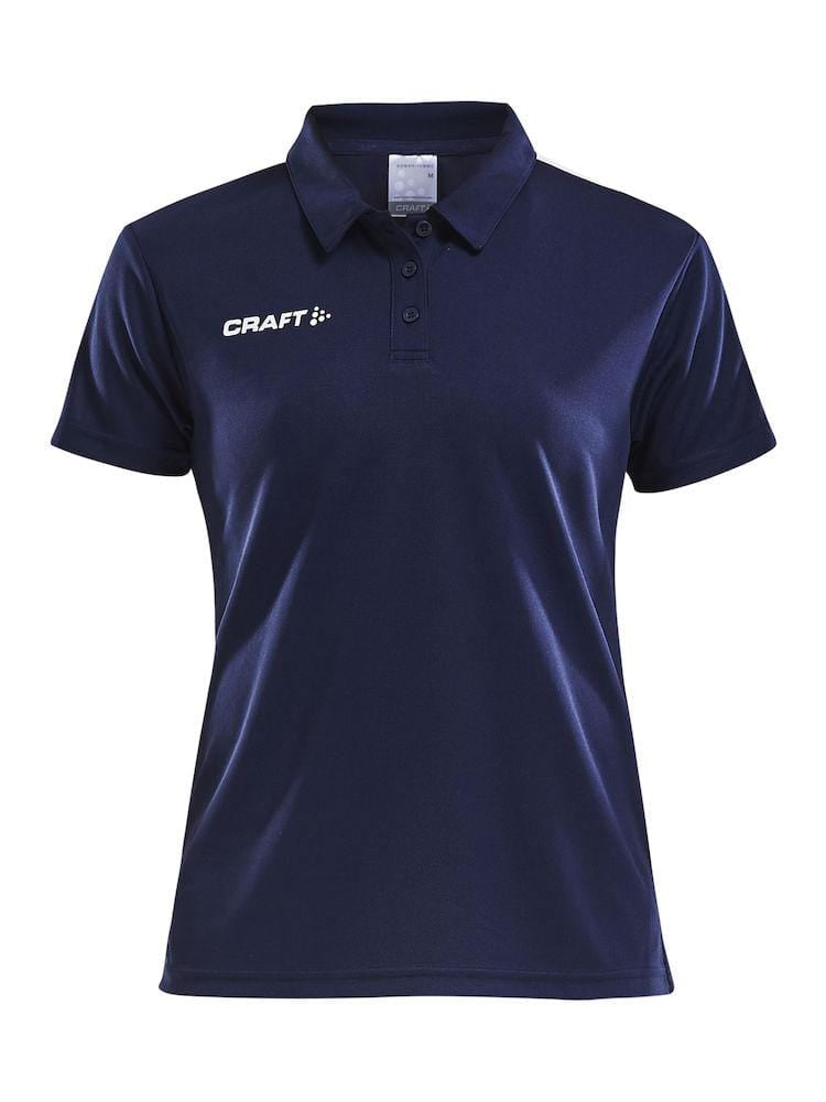 CRAFT PROGRESS POLO PIQUE WMN BLACK/WHITE 2XL - wirbe-welt.shop