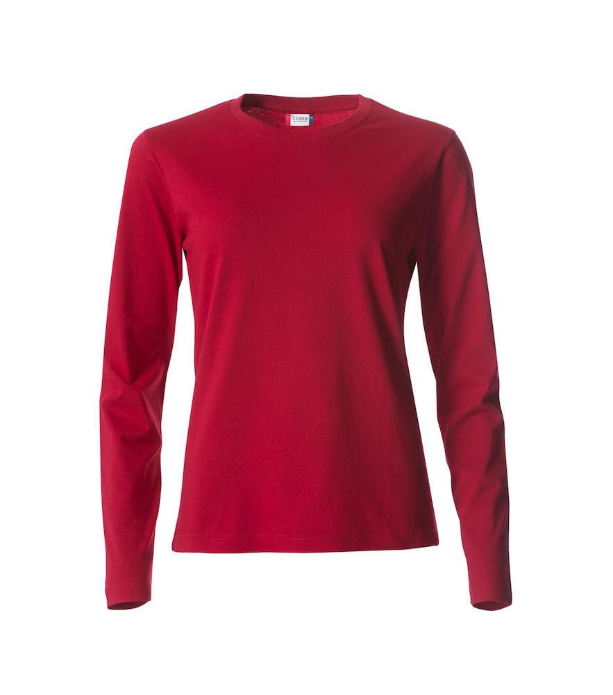 Clique Damen T-Shirt Langarm- Basic-T Shirt - wirbe-welt.shop