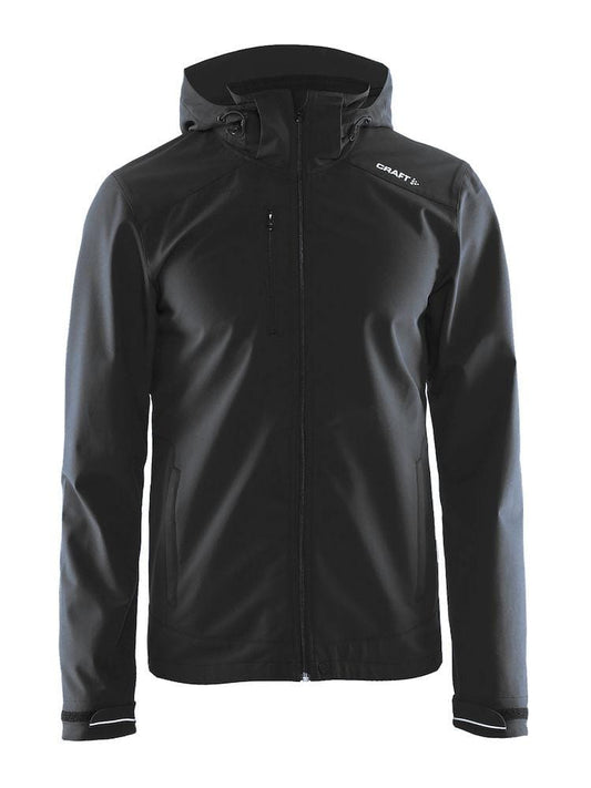 LIGHT SOFTSHELL JACKET MEN ASPHALT L - wirbe-welt.shop