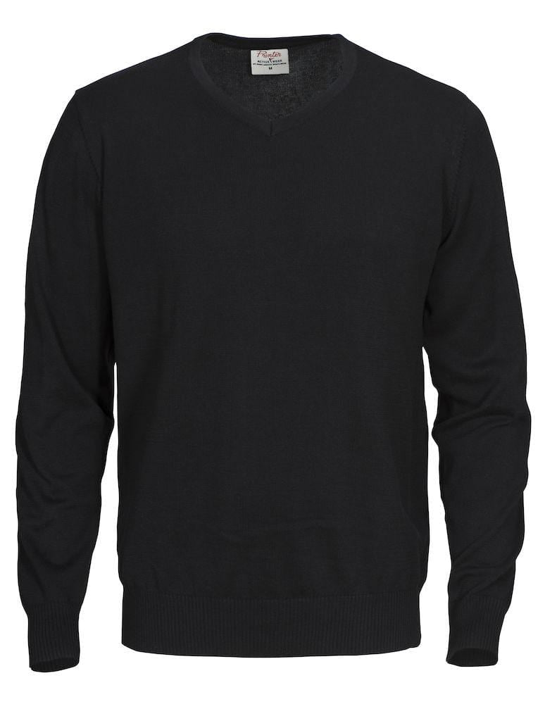 Modischer Strickpulli mit V-Ausschnitt für Herren - wirbe-welt.shop